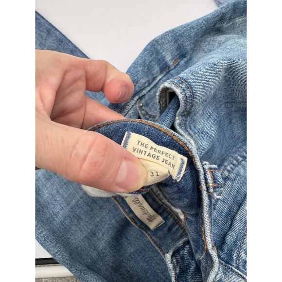 Madewell The Perfect Vintage Jean Distressed 31 - Picture 3 of 6
